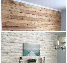Image result for Whitewash Wood Panel Walls