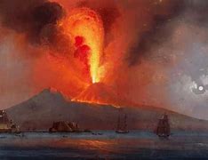 Image result for Mount Vesuvius Eruption Drwig