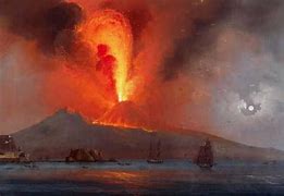 Image result for Mount Vesuvius Eruption in 79 Ad