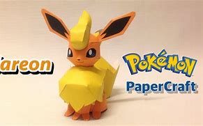 Image result for Papercraft Pokemon Eevee Evolutions