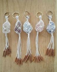 Image result for How to Make Easy Macrame Keychains