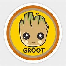 Image result for Groot Bumper-Sticker