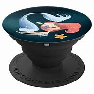 Image result for Mermaid Cell Phone Popsockets