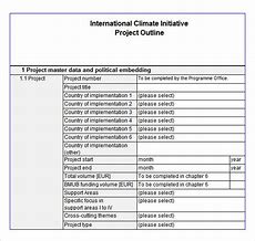 Image result for Project Outline Template Excel