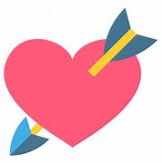 Image result for Heart Emoji with Arrow Drawing