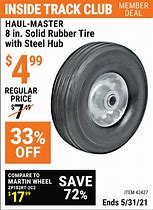Image result for Harbor Freight Eight Inch Tires