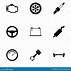 Image result for Automotive Exterior Parts Icon
