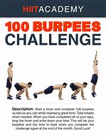 Image result for 100 Day Burpee Challenge