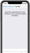 Image result for iPhone Default Text Size