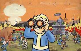 Image result for Fallout Cartoon Wallpaper