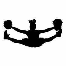 Image result for Cheer Jump Silhouette