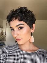 Image result for Pixie Cuts for Thick Curly Hair