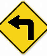 Image result for Left Turn Mat Use the Box Sign