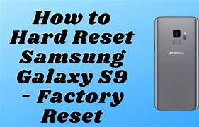 Image result for How to Factory Reset a Samsung Glaxy S9