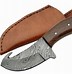 Image result for damascus bowie knife
