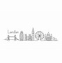 Image result for London Silhouette City Skyline
