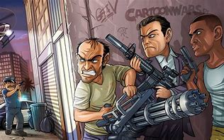 Image result for GTA 5 Real Cartoon