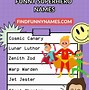 Image result for Ridiculous Superhero Names