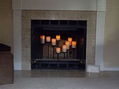 Image result for Fireplace Candles