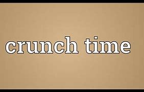 Image result for Crunch Meaning