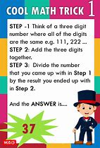 Image result for Cool Math Tricks