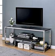 Image result for TV Stand Cabinet but Aluminum with Pictures