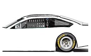 Image result for NASCAR Side View Template