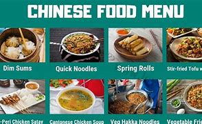 Image result for Chinese Food Names