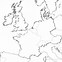 Image result for Blank Map of Europe with Major Cities
