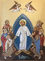 Image result for Ascension of Jesus Icon