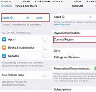 Image result for iPhone Change Country