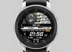 Image result for Samsung Smart Watch Black Face White Markers