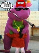 Image result for Cursed Barney Memes