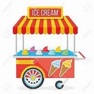 Image result for Ice Cream Cart Clip Art