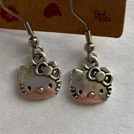 Image result for Kawaii Hello Kitty Earrings