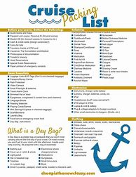 Image result for Cruise with Kids Packing List