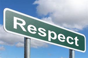 Image result for Respect Sign