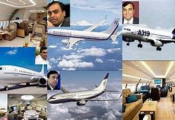 Image result for Mukesh Ambani Plane