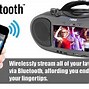 Image result for Portable TV DVD CD Player Boombox