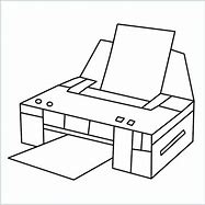 Image result for Draw a Printer