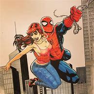 Image result for MJ Spider-Man Drawing