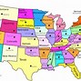 Image result for United States of America Colored Map