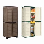 Image result for Plastic Outdoor Storage Cabinets