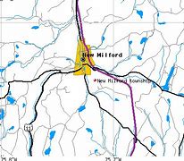 Image result for New Milford PA Map