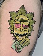 Image result for Rick and Morty Tattoo Stencil