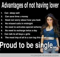 Image result for Benefits of Being Single Quotes