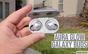 Image result for Galaxy Buds Aura Glow Silver