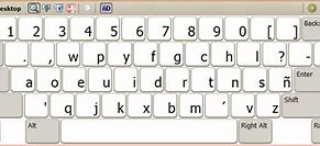 Image result for Spanish Dvorak Keyboard