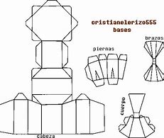 Image result for Papercraft Template Base