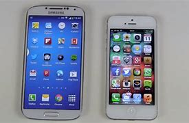 Image result for Samsung Galaxy 4 vs iPhone 5